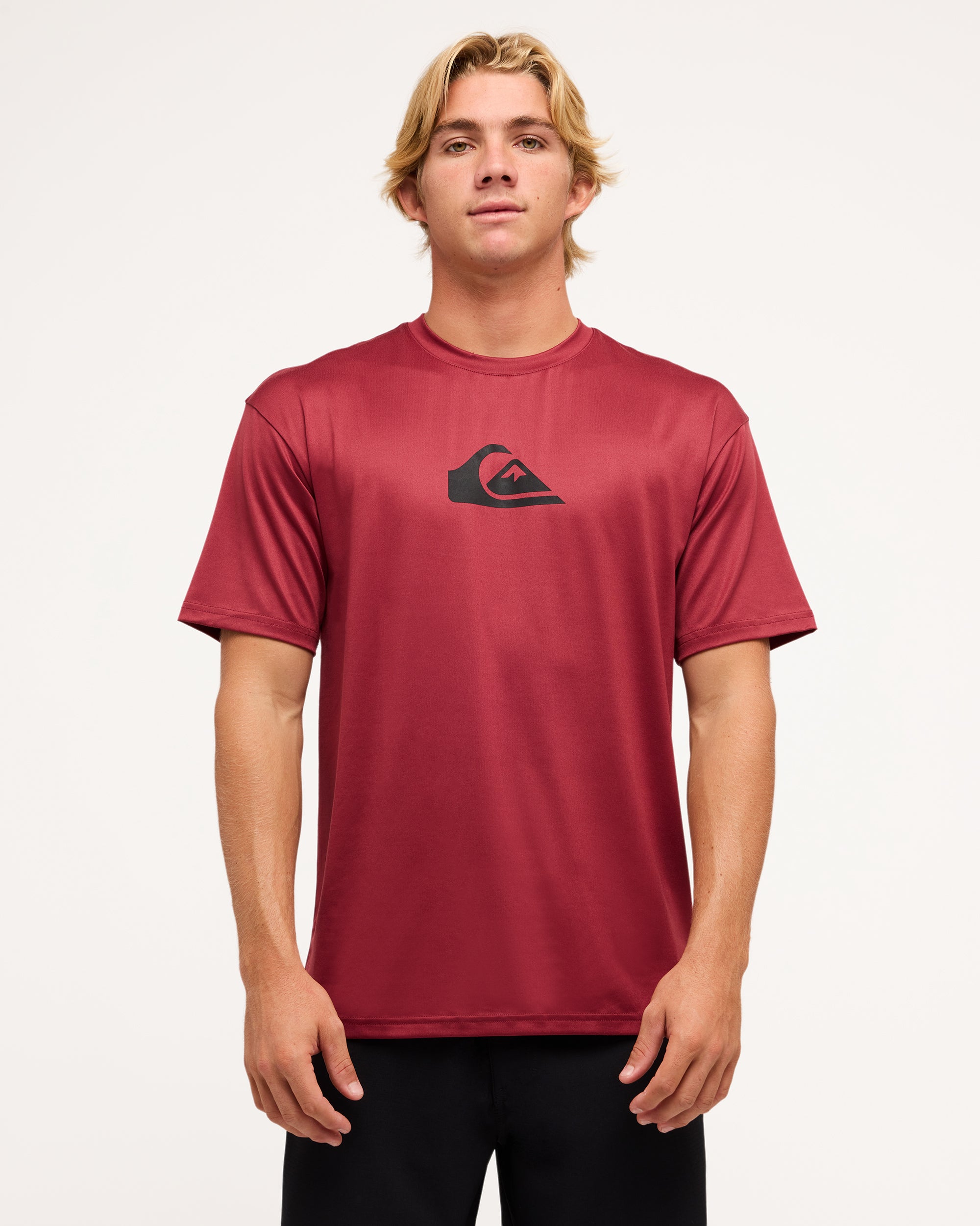 Mens Solid Streak Surf Shirt