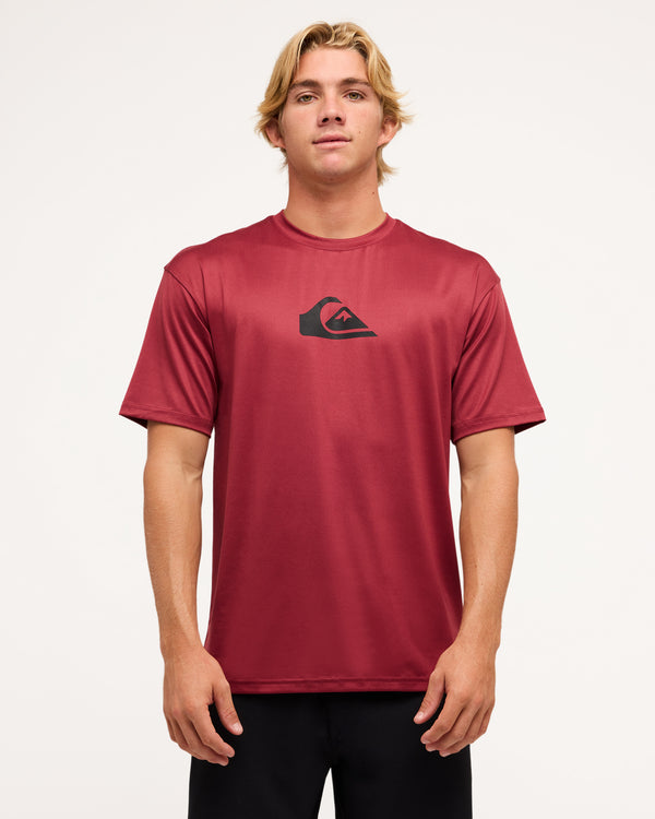 Mens Solid Streak Surf Shirt