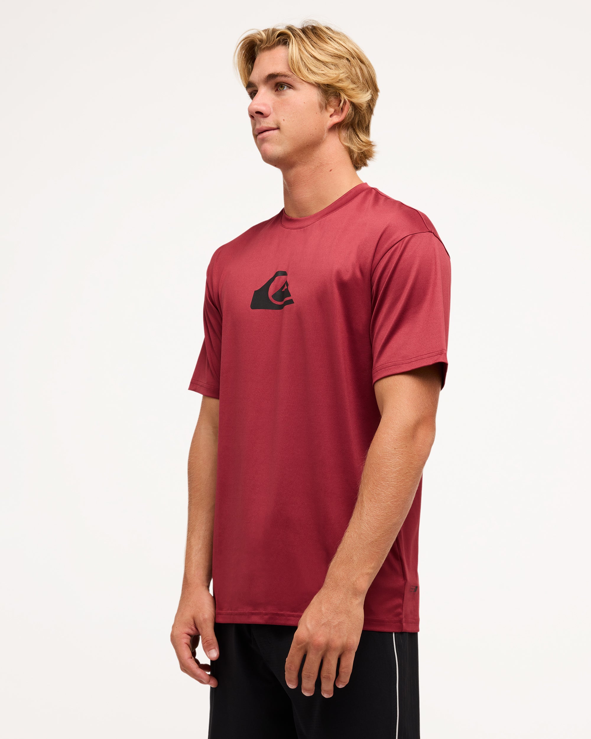 Mens Solid Streak Surf Shirt