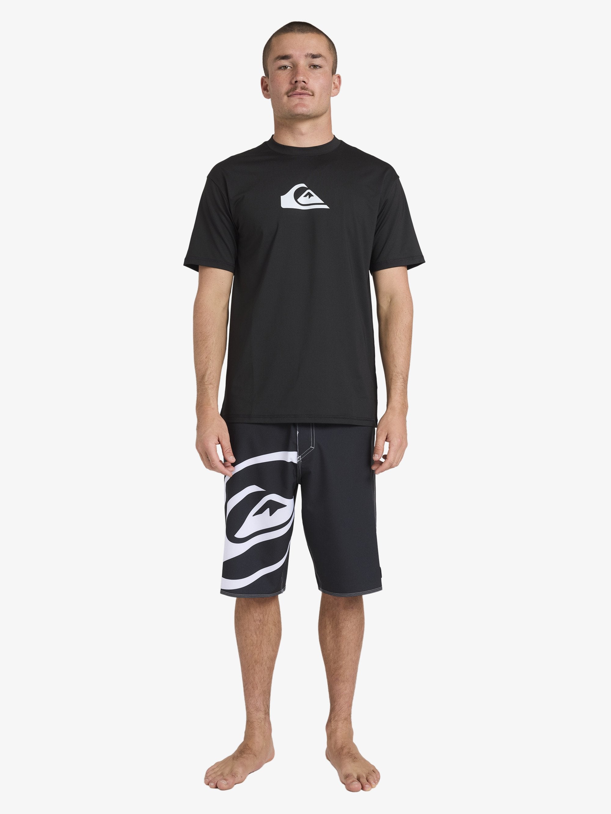 Mens Solid Streak Surf Shirt