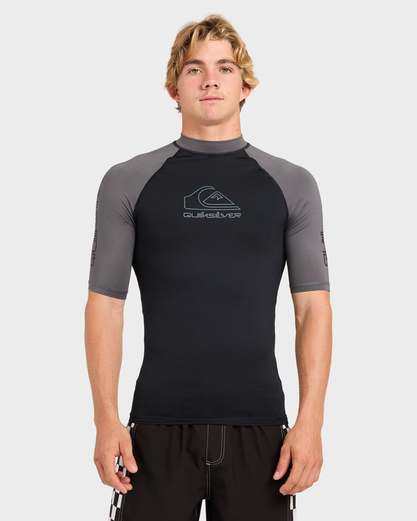 Mens On Tour Short Sleeve Rash Vest