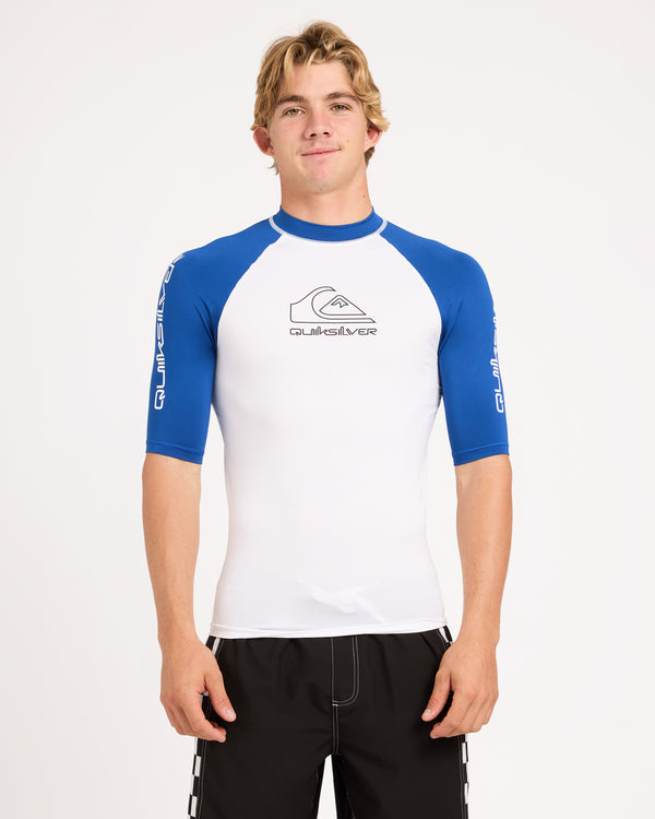 Mens On Tour UPF 50 Short Sleeve Rash Vest