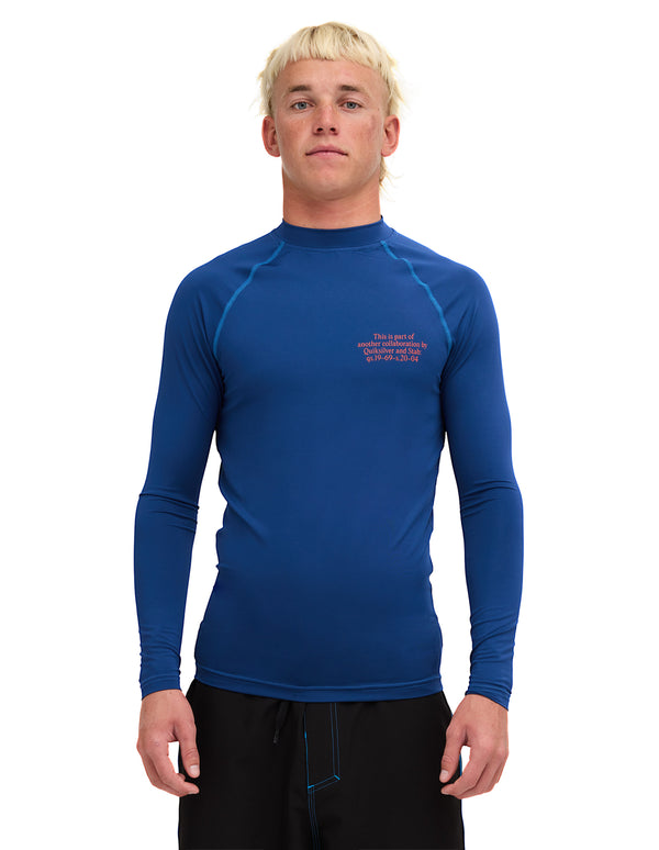 Mens Stab Long Sleeve Rash Vest