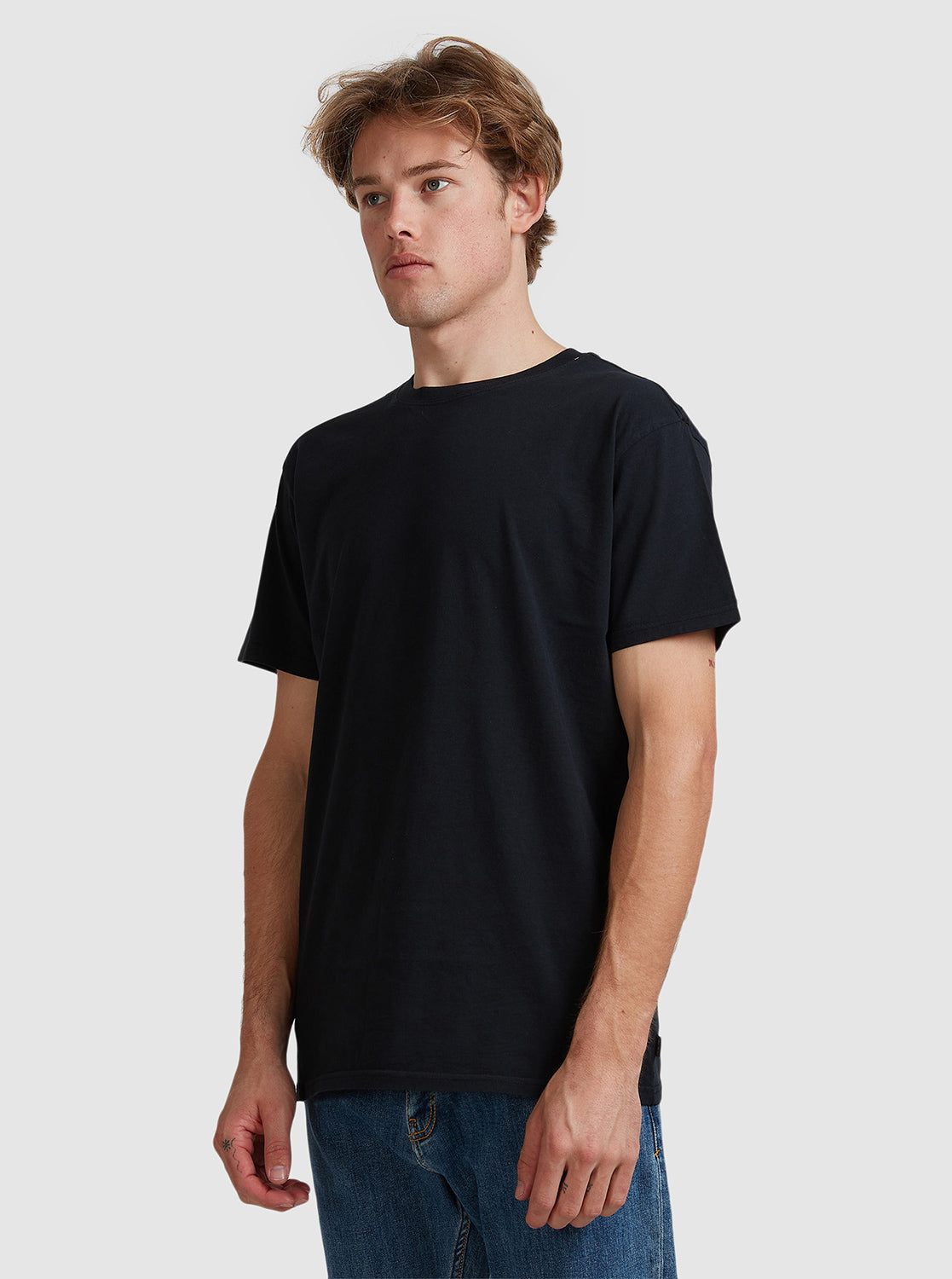 Mens Premium Washed Tee T-Shirt