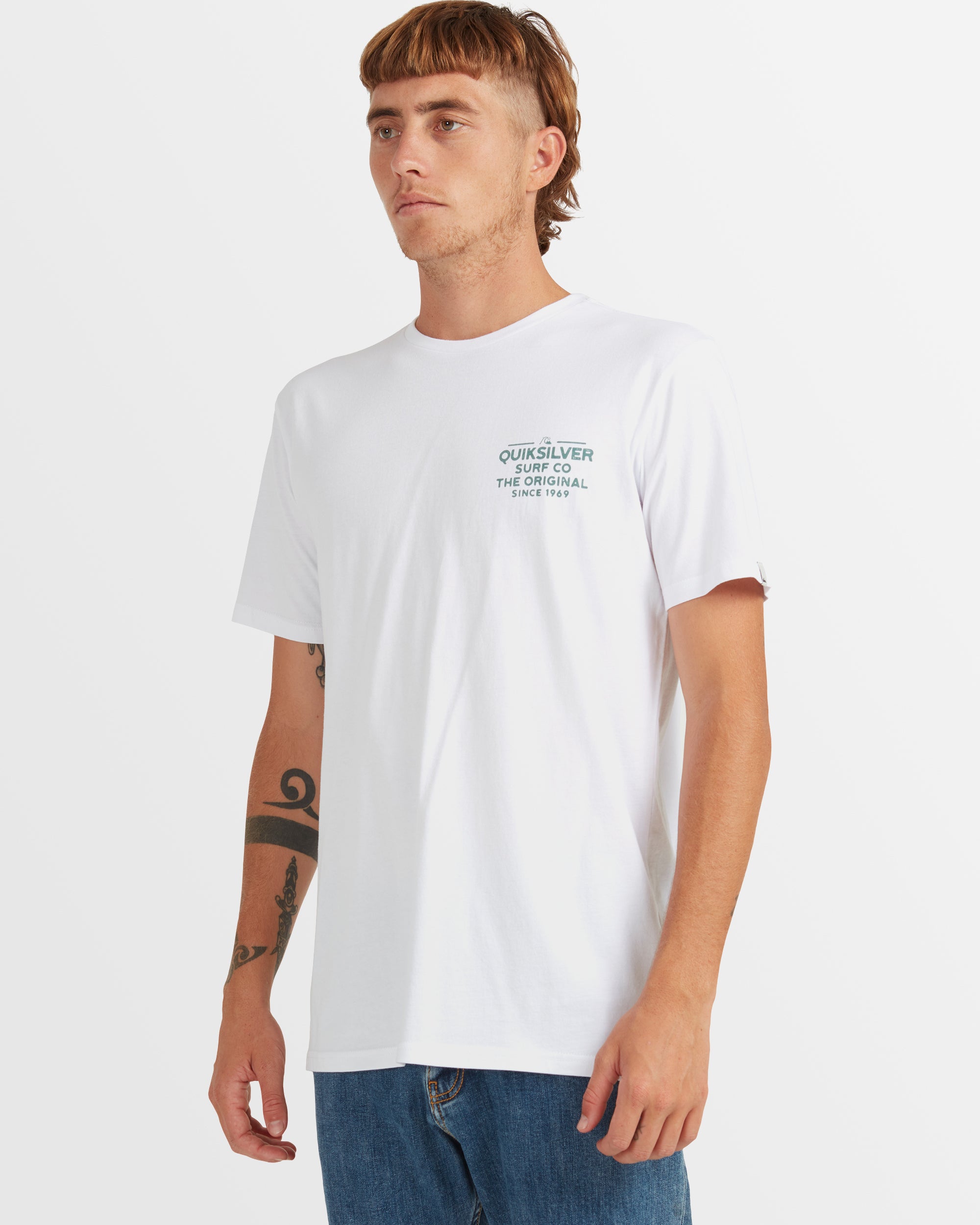 Mens Feeding Line Short Sleeve T-Shirt