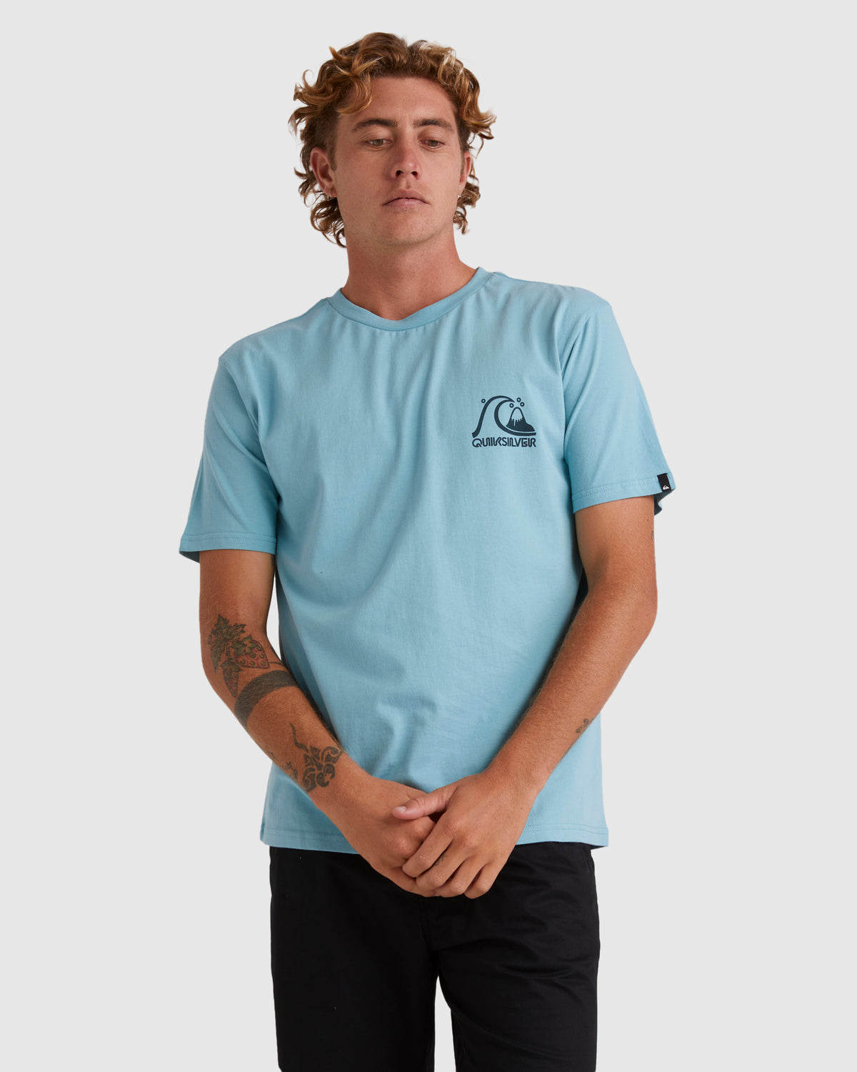 Mens The Original T-Shirt – Reef Waters – Quiksilver AU