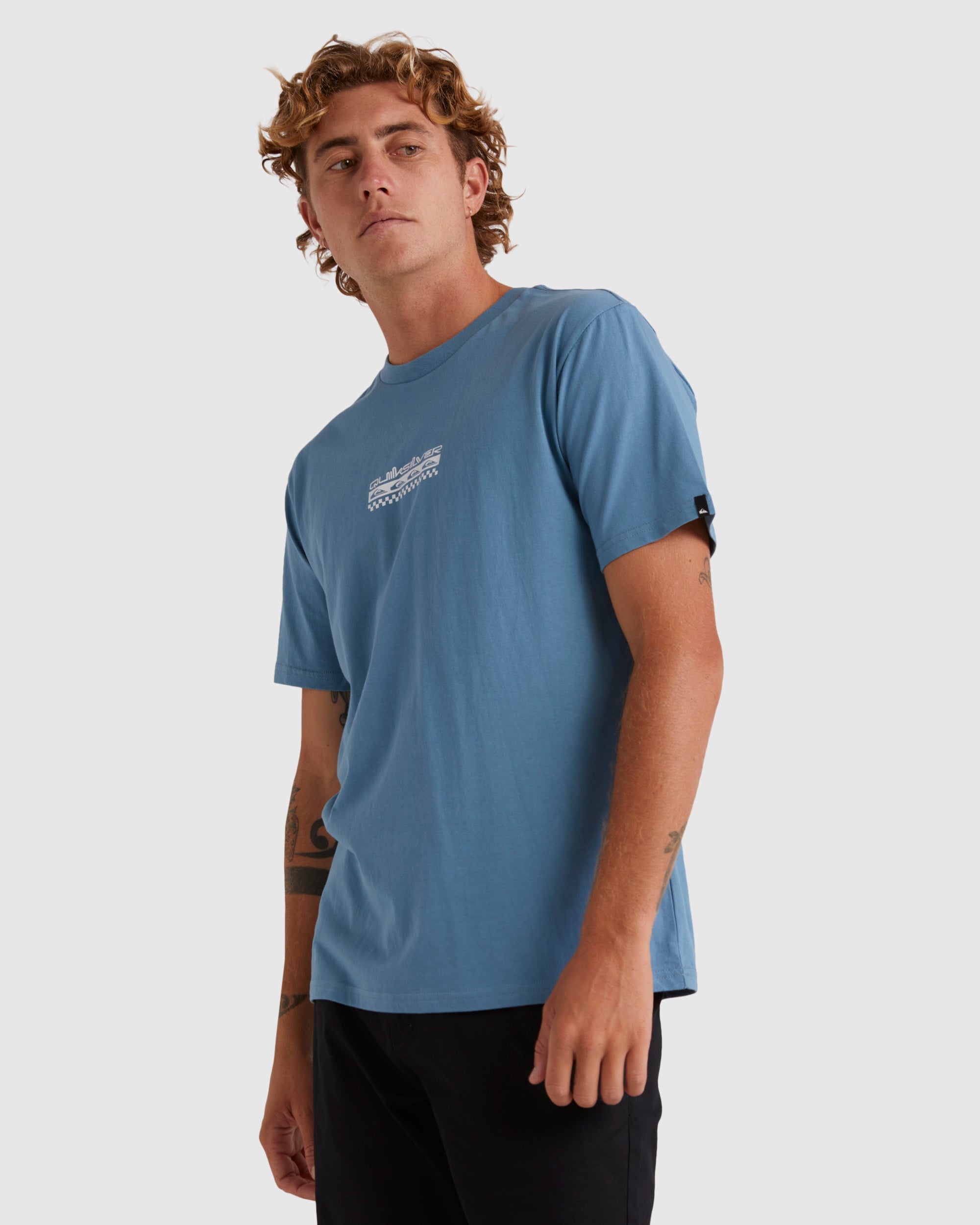 Mens Omni Check Turn T-Shirt