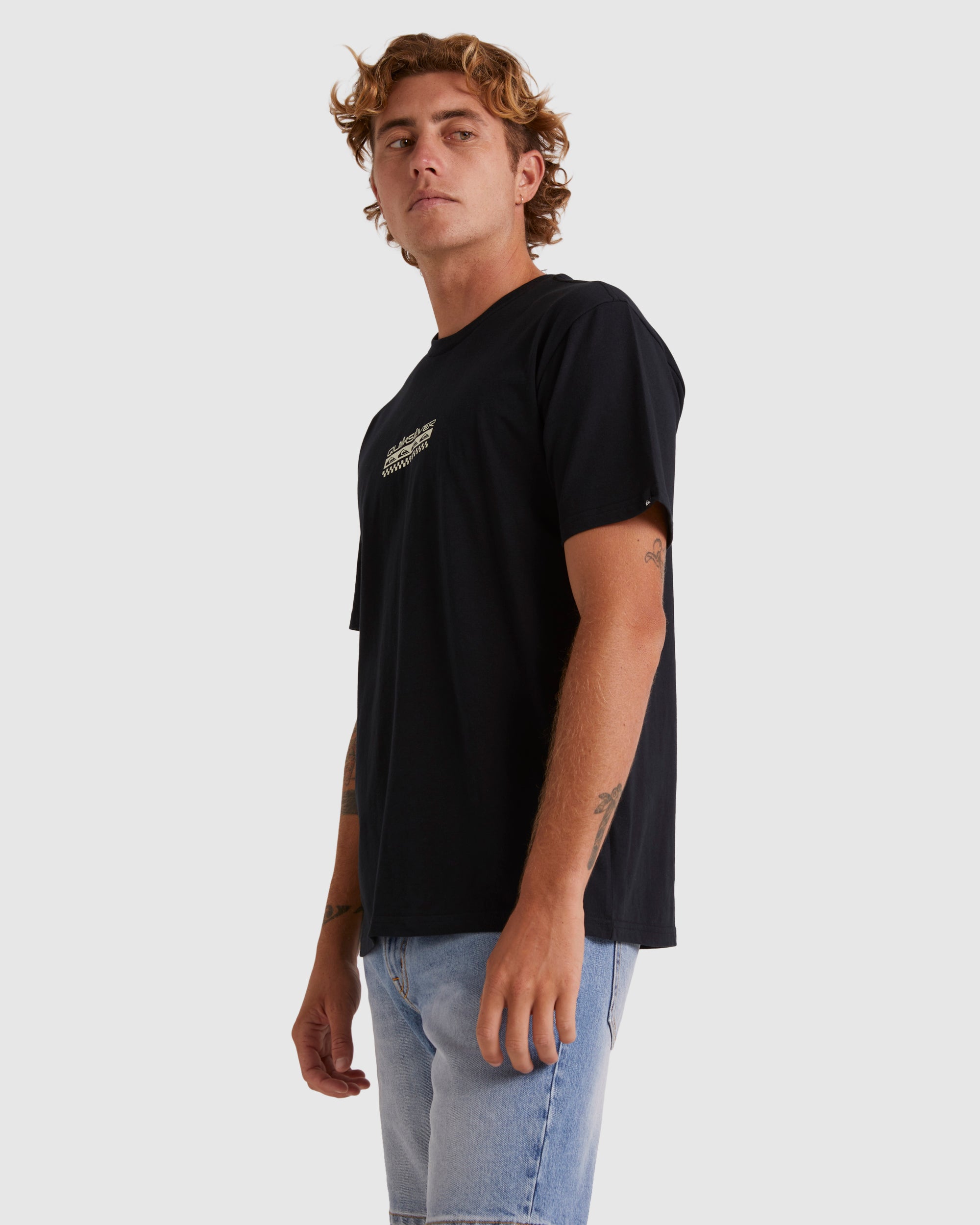 Mens Omni Check Turn T-Shirt