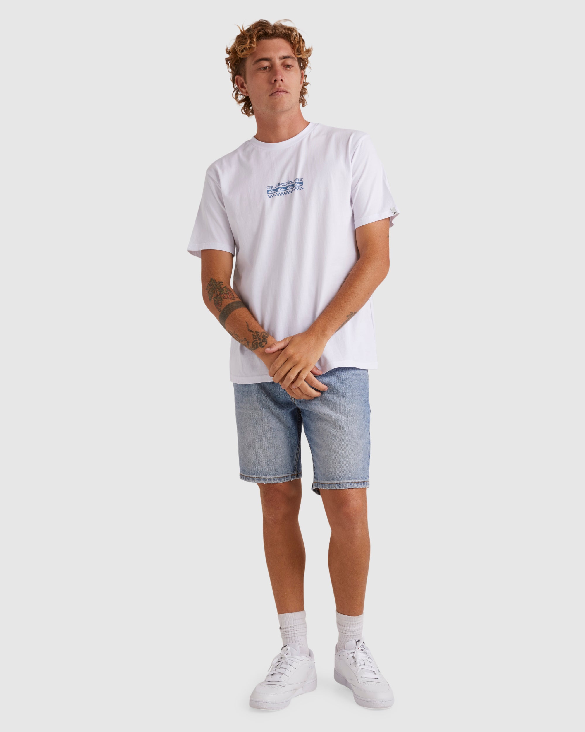 Mens Omni Check Turn T-Shirt