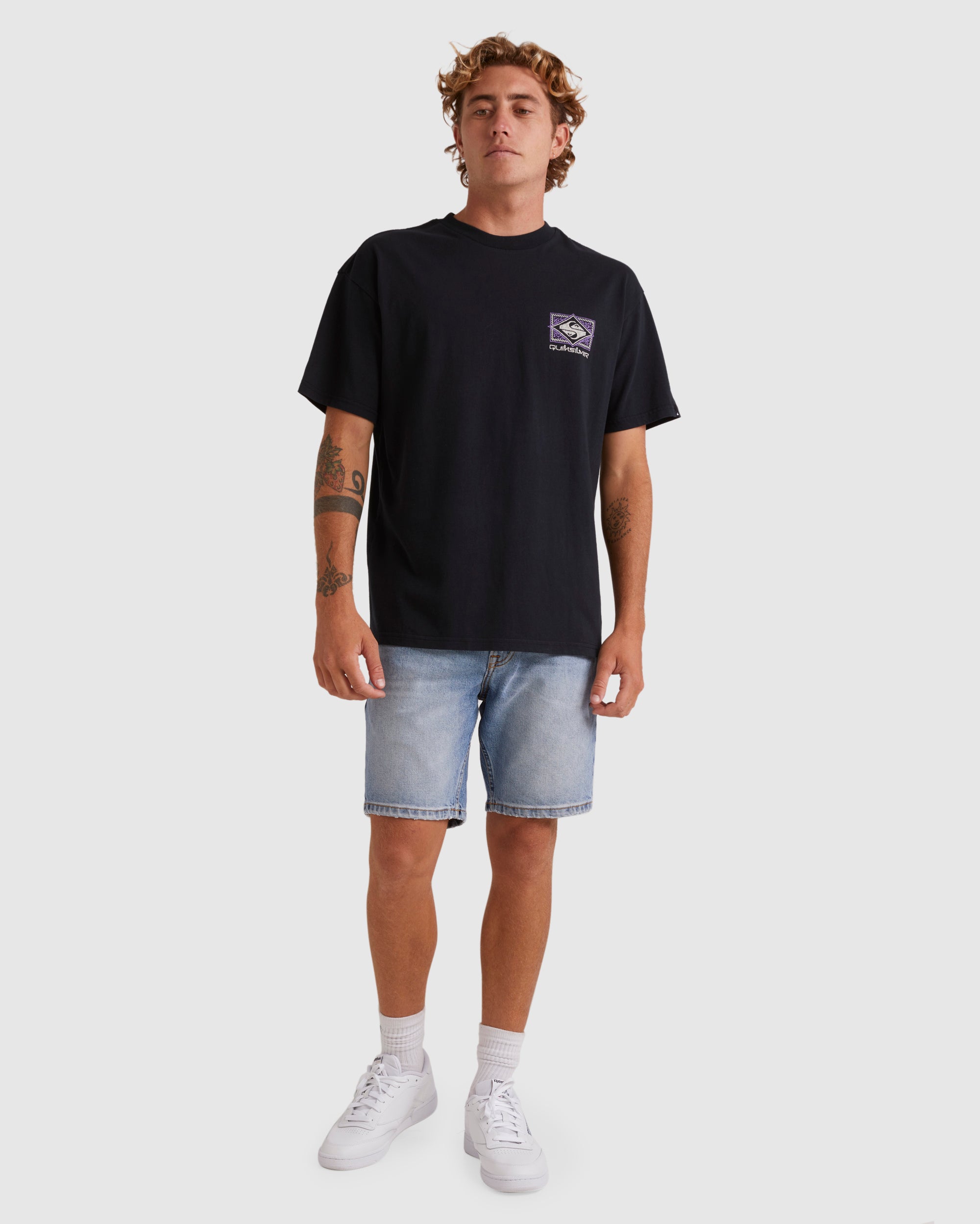 Mens Back Flash Oversized T-shirt