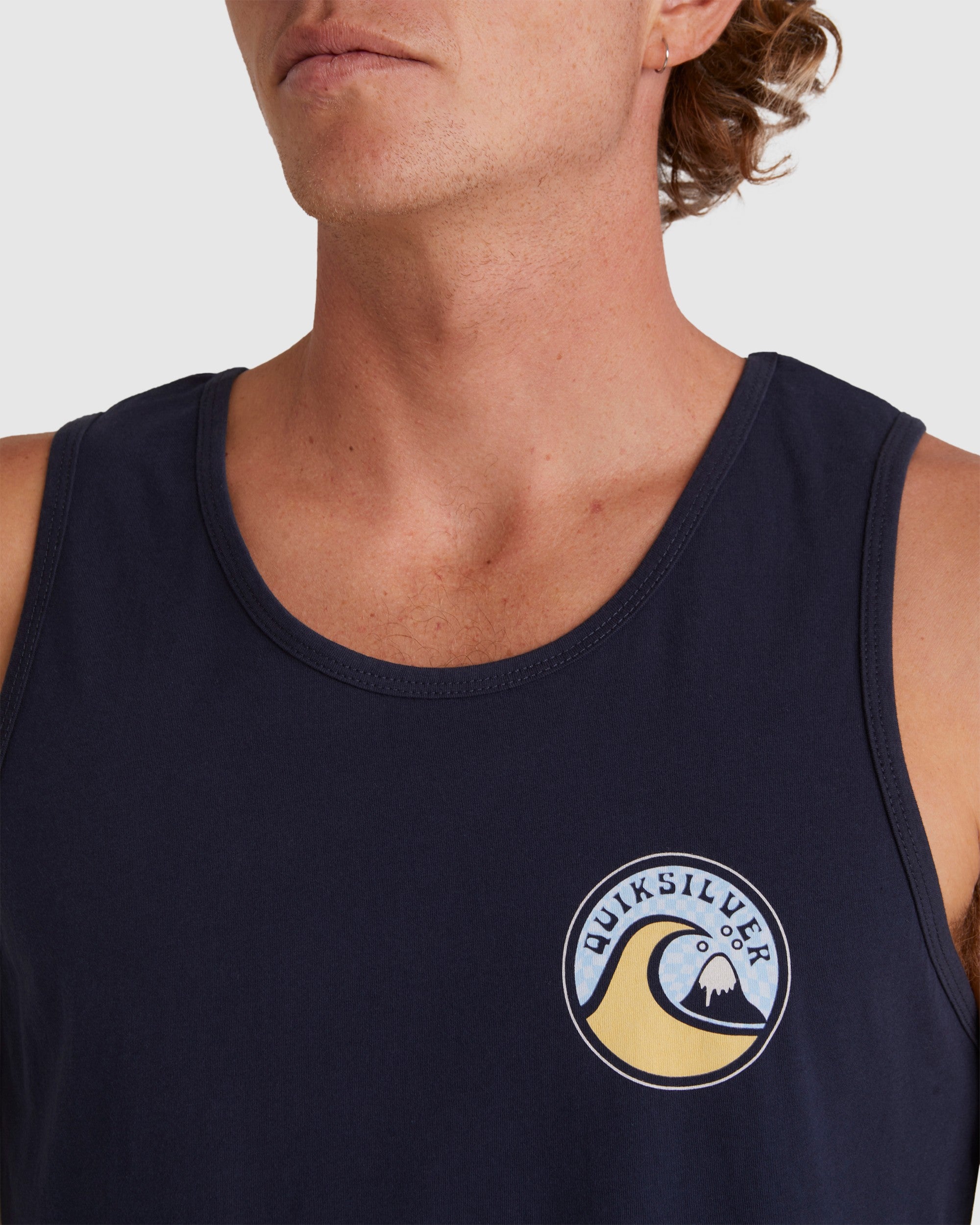 Mens Feeling The Vibe Muscle Vest Top