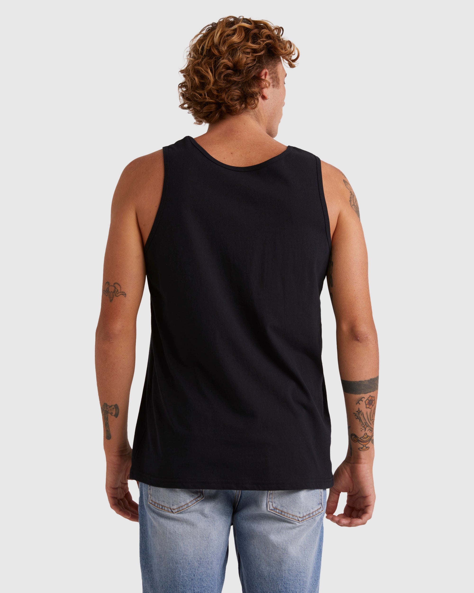 Mens Comp Logo Muscle Vest Top