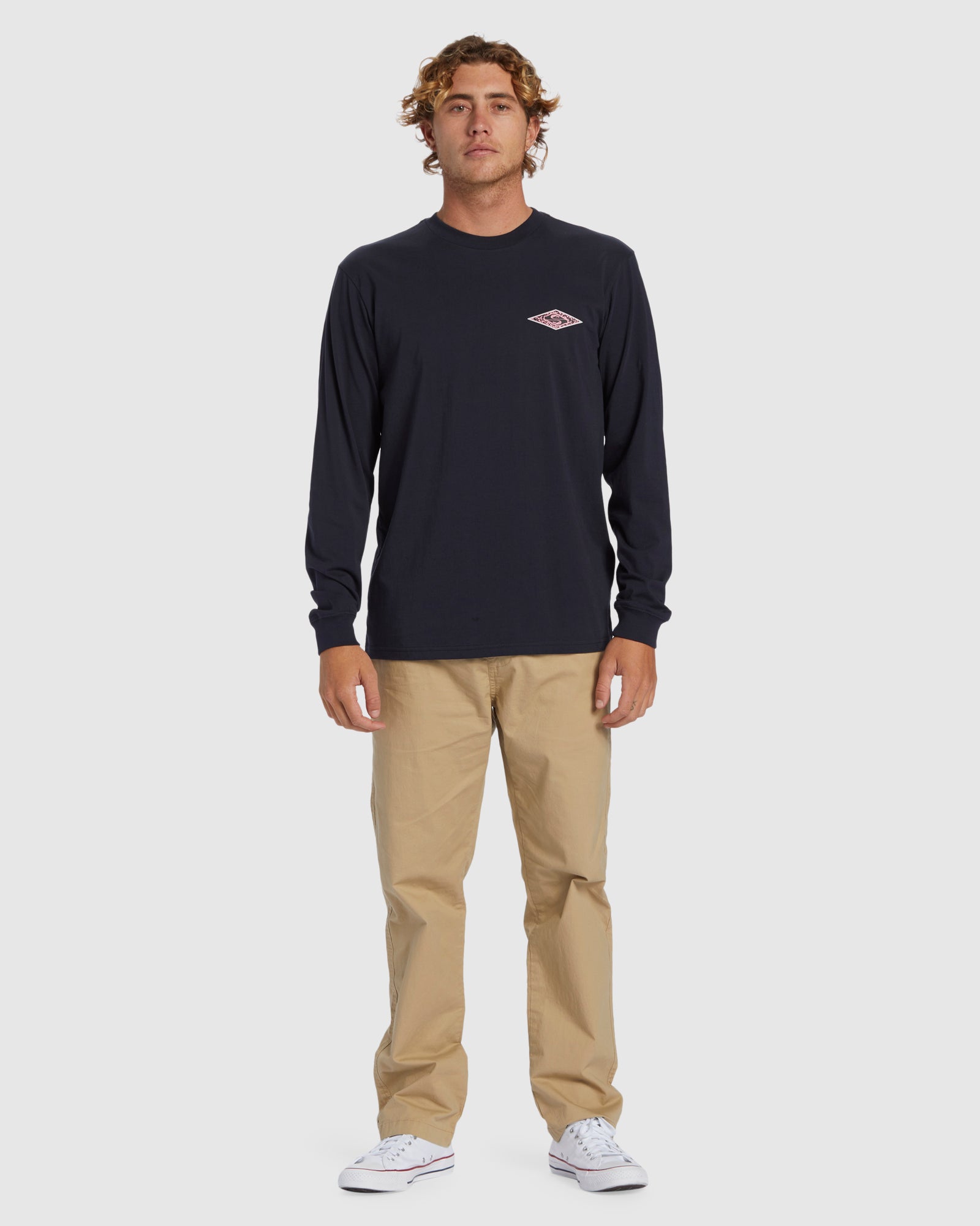 Mens Fossilized Long Sleeve T-Shirt