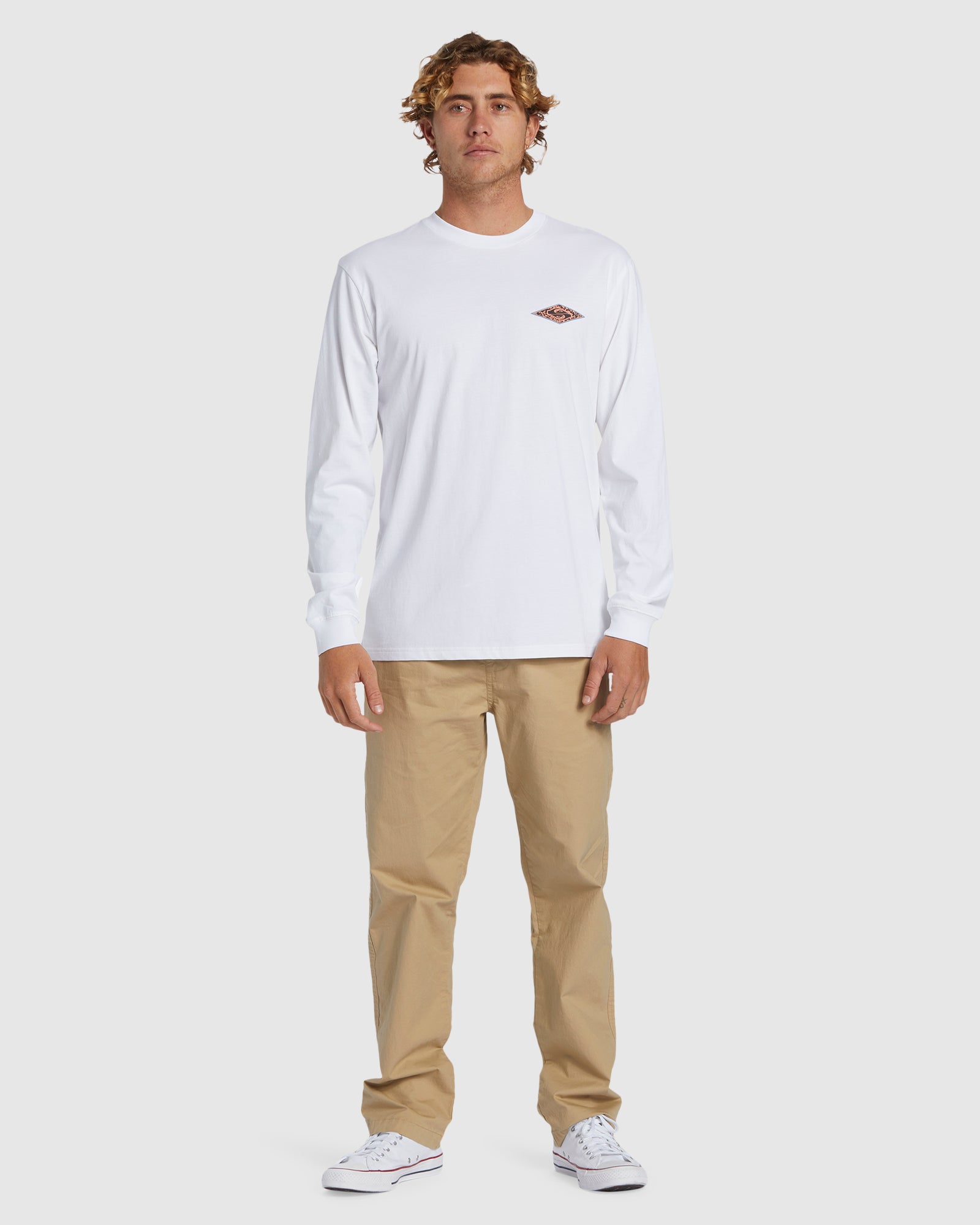 Mens Fossilized Long Sleeve T-Shirt