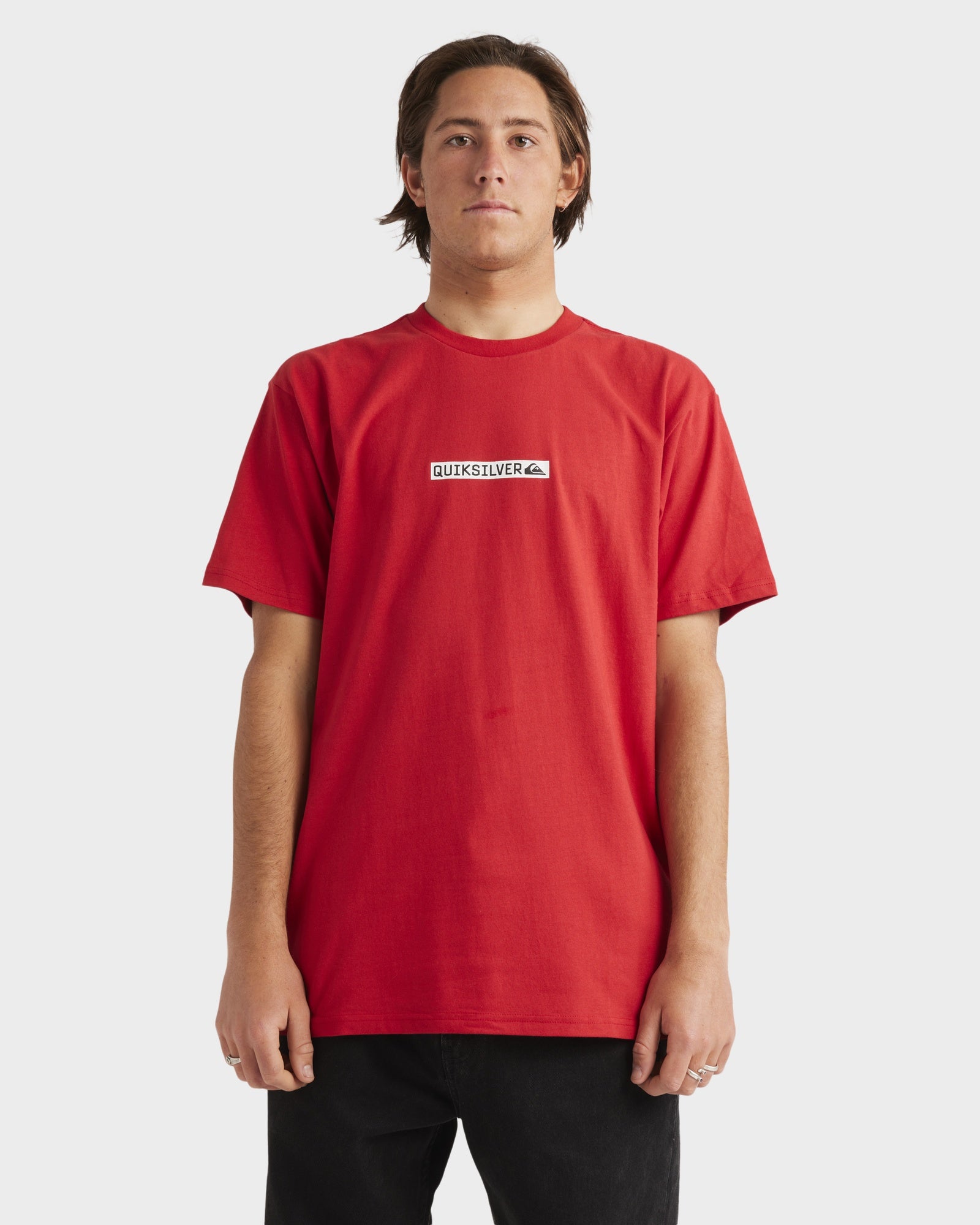 Mens Quiksilver Clicker Logo T-Shirt
