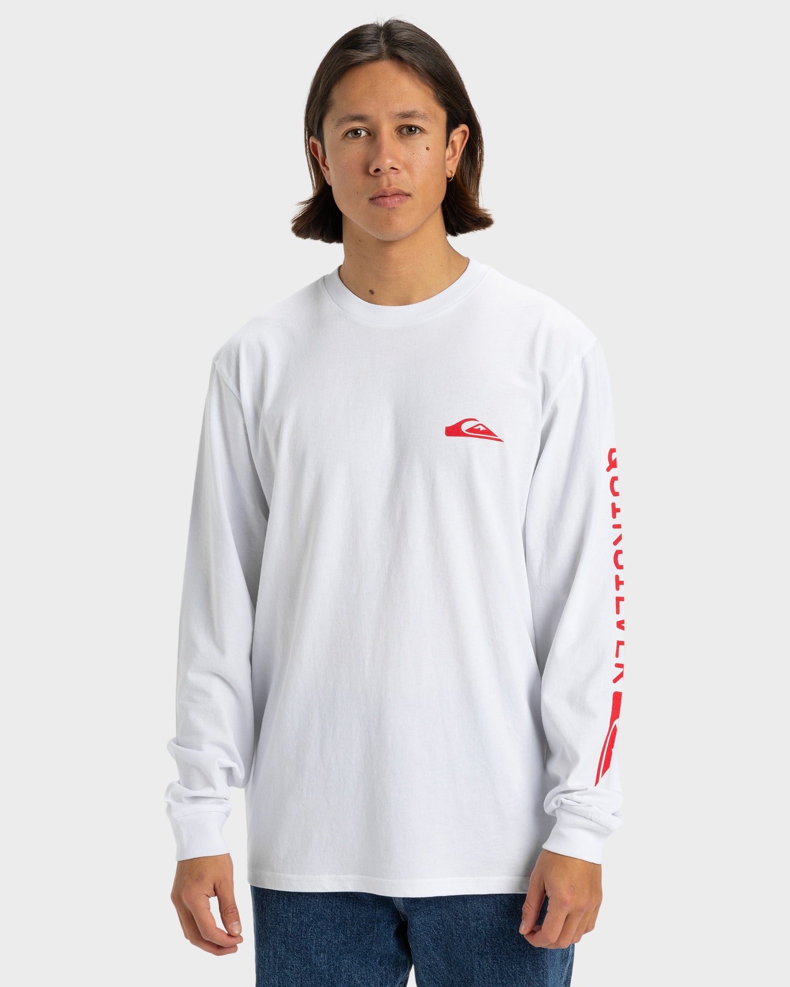 Mens Big Clicker Long Sleeve T-Shirt – Quiksilver