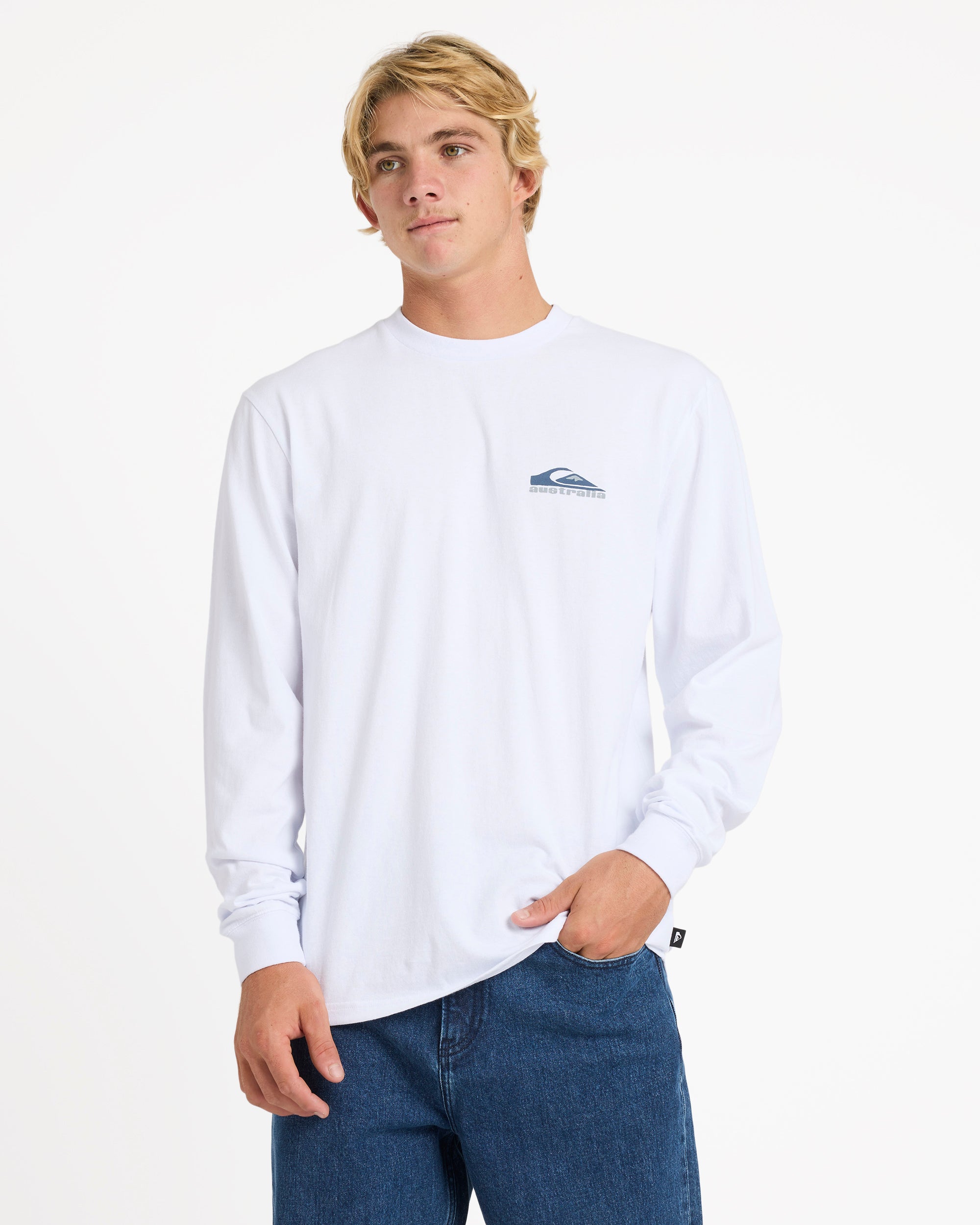 Mens Quik Core Long Sleeve T-Shirt – Quiksilver