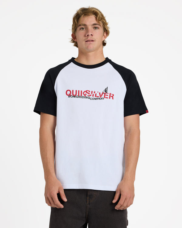 Mens Yg Split Raglan Oversized T-Shirt